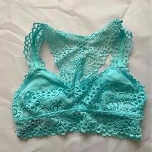 Blue lace Aerie Bralette